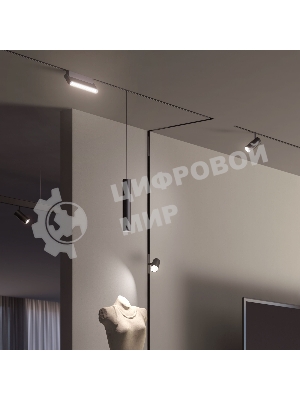 Трековый светильник Slim Magnetic HL01 6W 4200K (черный) 85009/01