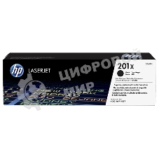 Тонер Картридж HP 201X CF400X черный для HP CLJ Pro M252/M277 (2800 стр.)