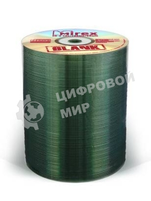 Диск CD-R Mirex 700 Mb, 48х, Shrink (100 шт.), Blank (100/500)