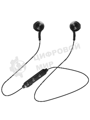 Беспроводные/проводные наушники Crown CMBH-5098 черный, полноразмерные, Bluetooth + проводной, складная конструкция, до 12 ч