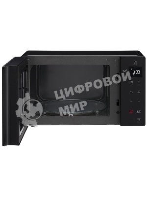 Микроволновая печь LG MW23R35GIB инвертор, черный, 23 л, 1000 Вт, переключатели - сенсор