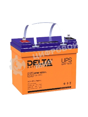 Батарея для ИБП Delta DTM 1233 L (12V, 33Ah)