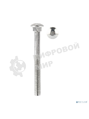 Болт мебельный Kranz DIN 603, 8х80, пакет (2шт.)