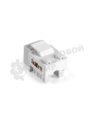 Модуль-вставка Keystone Jack RJ-45 ExeGate KJ-8P8C-U-C6-90-110 (Кат.6, неэкранированная, 90 градусов, IDC 110)