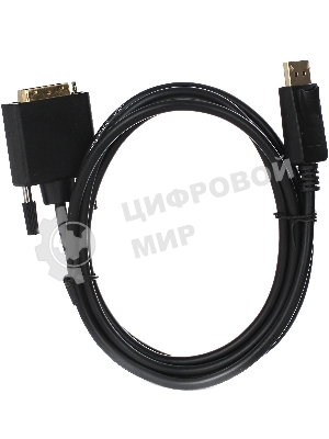 Кабель-переходник DisplayPort M --> DVI M1,8 м VCOM CG606-1.8M