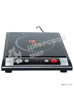 Плита электрическая Kitfort КТ-107 черный (настольная)