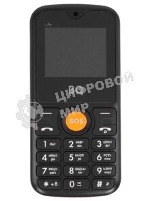 Мобильный телефон BQ 1853 Life черный/оранжевый
