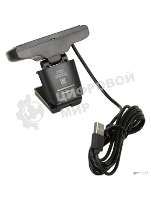 Веб-камера OKLICK OK-C013FH 1920x1080, 30 кадр/с, USB Type-A, микрофон (шумоподавление), универсальное крепление