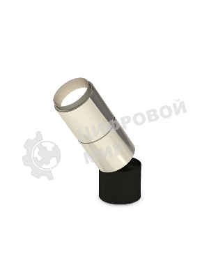 Крепеж накладной поворотный для светильника A2220 WH белый D60*H50mm Out45mm (для корпуса D60mm)