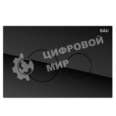 Комплект BAU 6 в 1: инсталляция BAU PRO, унитаз подвесной торнадо Bau Dream Hurricane-2, сиденье дюропласт микролифт, клавиша из стекла Dream, черная
