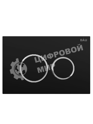 Комплект BAU 6 в 1: рамная инсталляция BAU NEO 45, унитаз подвесной безободковый вихревой со скрытым сливом Bau Nimb Hurricane3, сиденье дюропласт микролифт, кнопка смыва BAU Dream , черная матовая