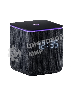 Умная колонка Яндекс Станция Миди, 24Вт, с экраном, 2 динамика, Wi-Fi, BT5.0, Zigbee, Алиса, черный