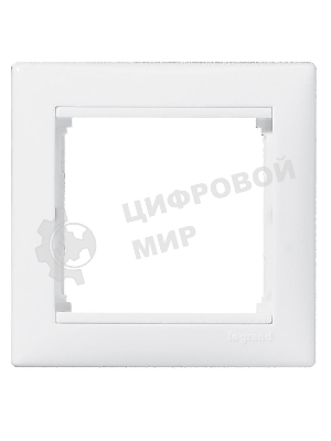Рамка 1-м Valena белый Legrand 774451