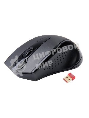 Мышь беспроводная A4Tech G9-500F черный, 1200 dpi, радиоканал, USB, кнопки - 4