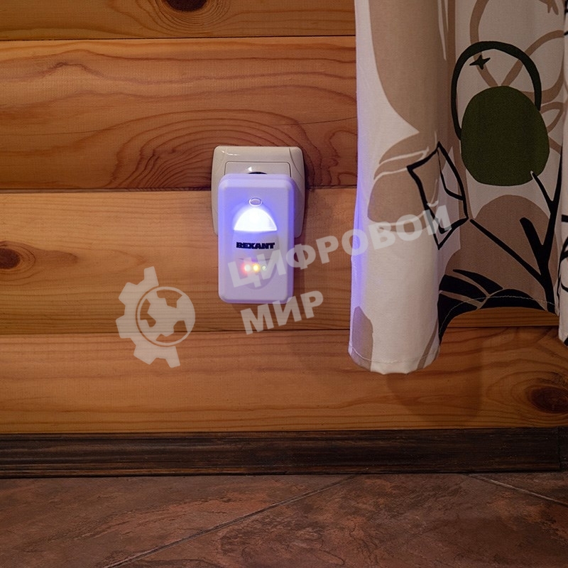 Ультразвуковой отпугиватель вредителей Rexant с LED индикатором, 220В