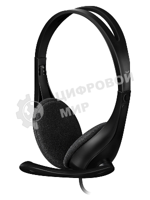 Гарнитура A4Tech HU-9 чёрный, проводная