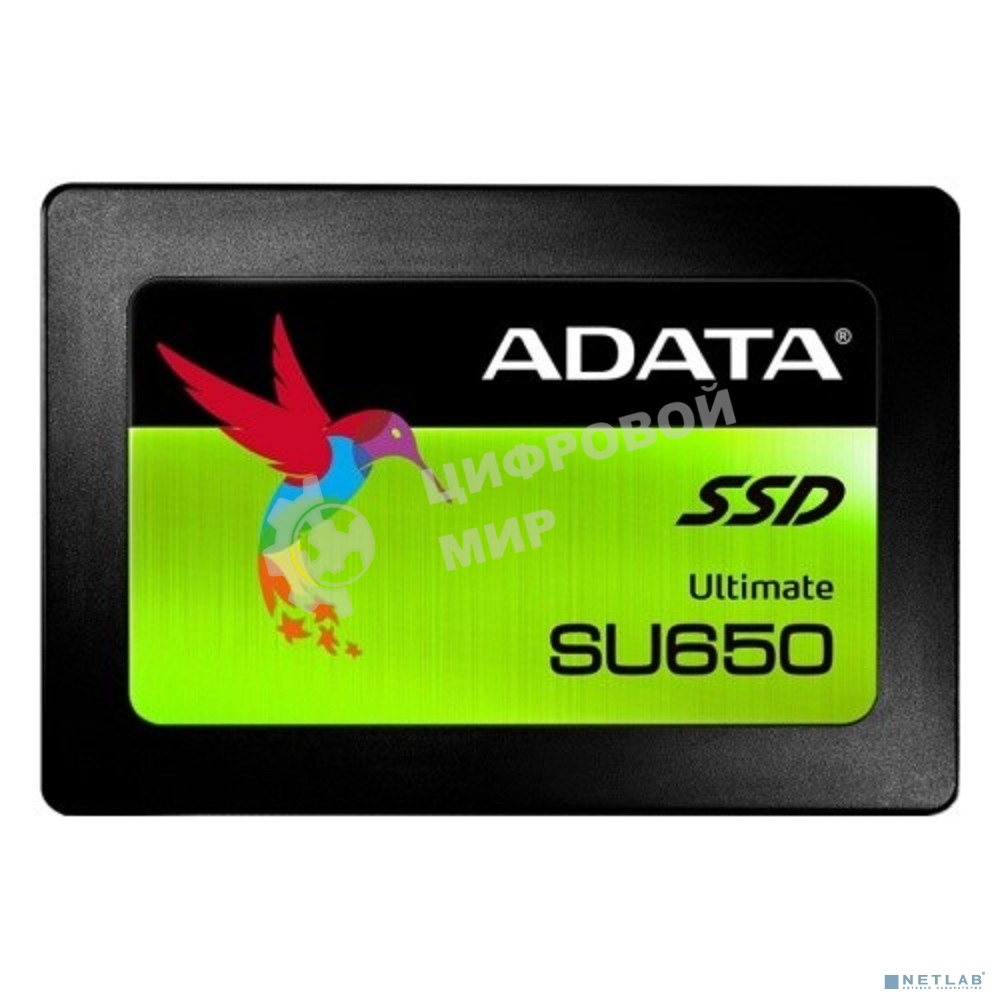 Накопитель SSD ADATA SU650, 960Gb, SATA III, 2.5