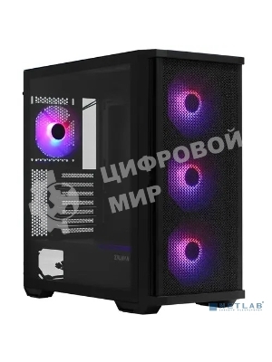 Компьютерный корпус ZALMAN Z10 PLUS, ATX, черный, WINDOW, 2x3.5