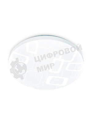 Потолочный светодиодный светильник Ambrella light FZ1040 WH белый 30W 6400K D370*55 (Без ПДУ)