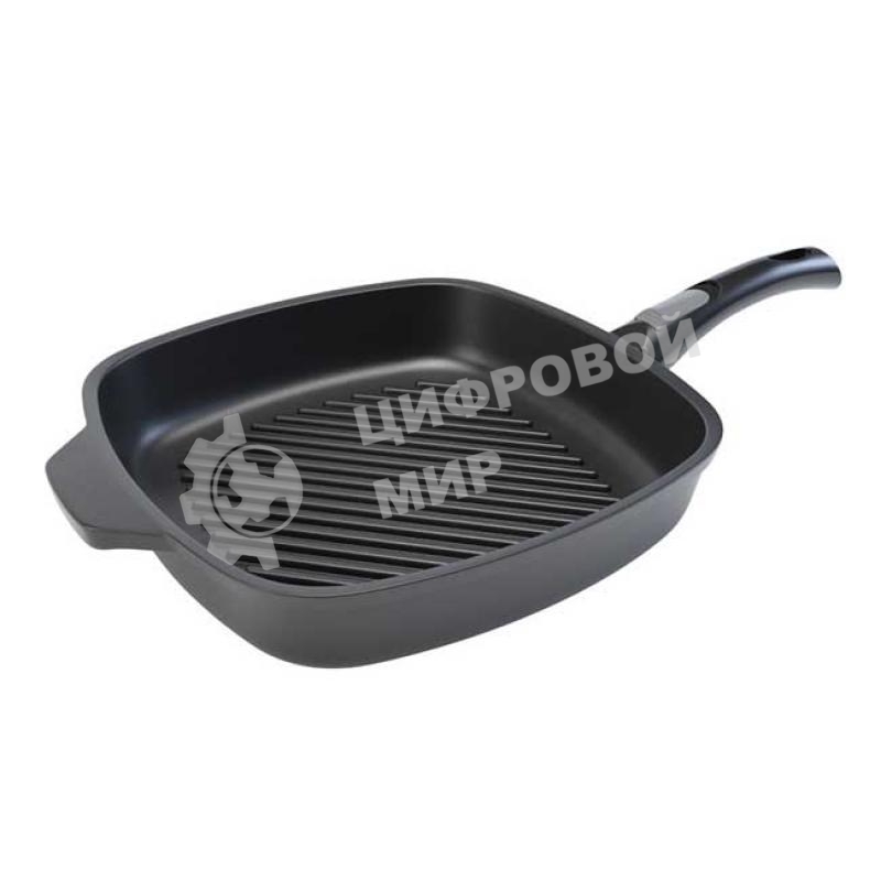 Сковорода-гриль Нева-Металл 59428G Ферра Индукция 28 см