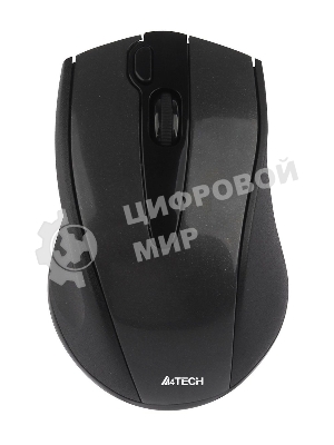 Мышь беспроводная A4Tech G9-500F черный, 1200 dpi, радиоканал, USB, кнопки - 4