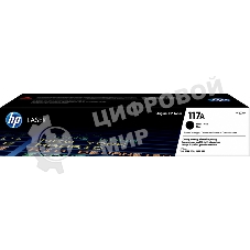 Картридж лазерный HP W2070A (HP 117A) черный для HP Color Laser 150/170 1000 страниц.