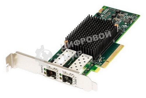 Сетевой адаптер Emulex Broadcom/LSI LPe31002-M6 Gen 6 (16GFC), 2-port, 16Gb/s, PCIe Gen3, Upgradable to 32GFC