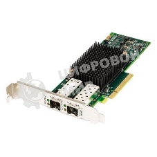 Сетевой адаптер Emulex Broadcom/LSI LPe31002-M6 Gen 6 (16GFC), 2-port, 16Gb/s, PCIe Gen3, Upgradable to 32GFC