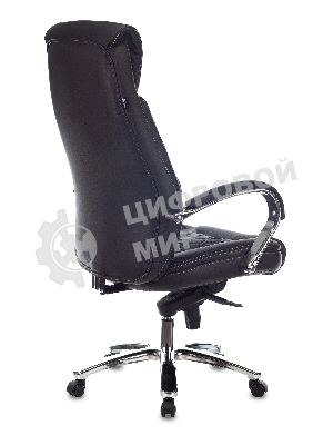 Кресло Бюрократ T-9924SL черный, кожа