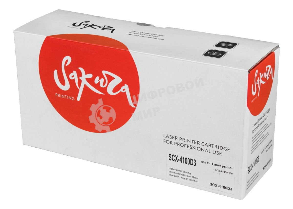 Картридж лазерный Sakura CX4100D3 для Samsung SCX-4100, 4150, черный, 3 000 к.
