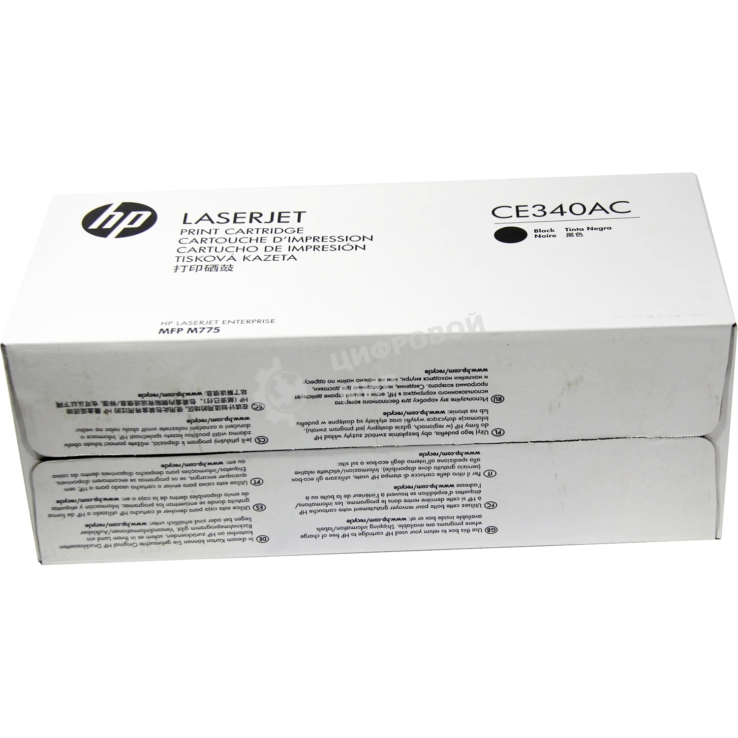 Картридж лазерный контрактный HP 651A черный Contract LJ Toner Cartridge