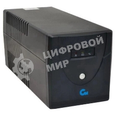 Источник бесперебойного питания Связь Инжиниринг СИПБ1,2БА.6-11/ЛИ 720Вт 1200ВА черный