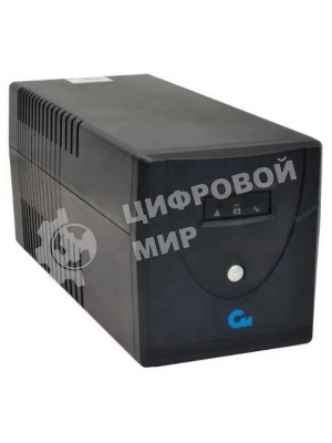 Источник бесперебойного питания Связь Инжиниринг СИПБ1,2БА.6-11/ЛИ 720Вт 1200ВА черный