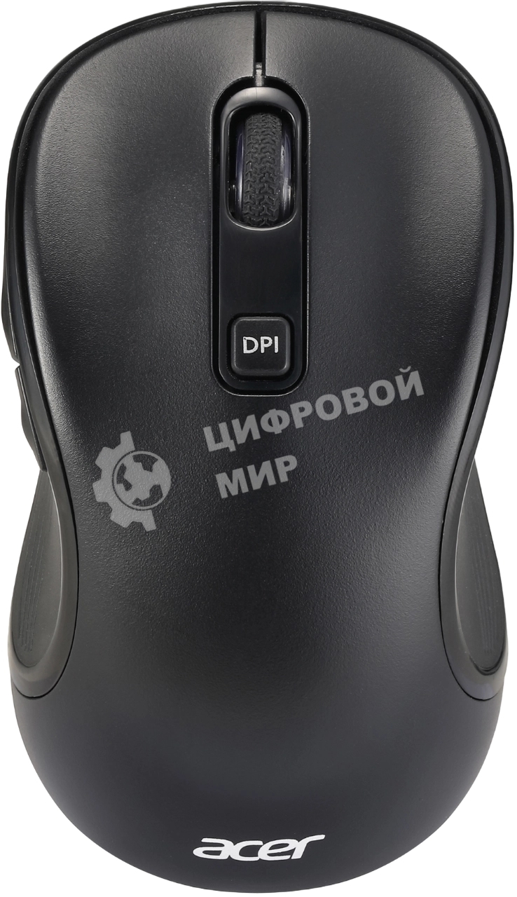 Мышь беспроводная Acer OMR303 черный, 1600 dpi, радиоканал, USB, кнопки - 6