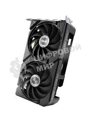 Видеокарта Asus PCI-E 5.0 DUAL-RX9060XT-8G AMD Radeon RX 9060XT 8Gb 128bit GDDR6 2550/20000 HDMIx1 DPx2 HDCP Ret