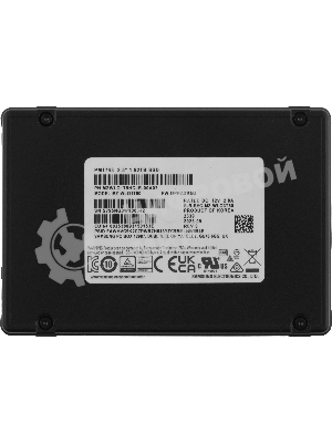 Накопитель SSD Samsung PM1743, 1.92Tb, U.3, PCIe 5.0 x4, NVMe, R/W 14000/3000