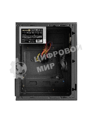 Компьютерный корпус Minitower ExeGate BAA-308MUC-AA500 (mATX, БП AA500 с вент. 8см, 1хUSB+1хUSB 3.0+1хTypeC, HD Audio, черный)