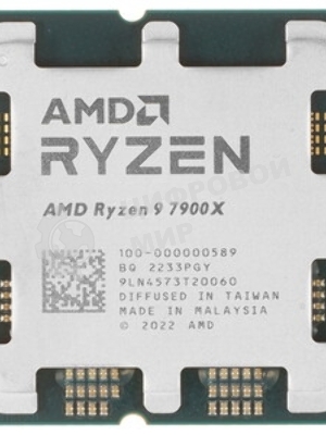 Процессор AMD Ryzen 9 7900X Soc-AM5 4.7GHz OEM