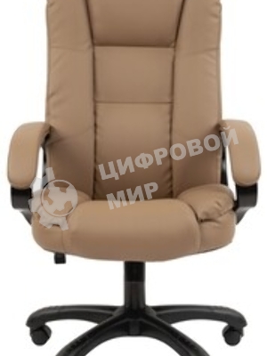 Кресло Chairman Home 600 бежевый, ткань, 120 кг