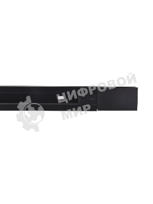 Трековый шинопровод однофазный 1 м GL7002 BK черный