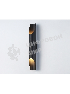 Светильник настенный TN5152/2 BK черный E27/2 max 40W 80*80*120