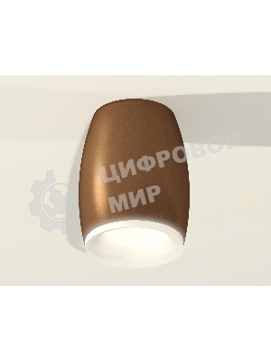 Светильник Ambrella Light XS1124020 SCF/FR кофе песок/белый матовый MR16 GU5.3 (C1124, N7165)