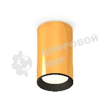 Светильник Ambrella Light XS6327002 PYG/SBK золото желтое полированное/черный песок MR16 GU5.3 (C6327, N6102)