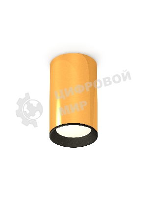 Светильник Ambrella Light XS6327002 PYG/SBK золото желтое полированное/черный песок MR16 GU5.3 (C6327, N6102)