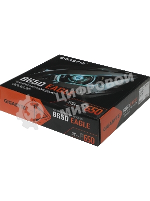 Материнская плата Gigabyte B650 EAGLE, AM5, AMD B650, 4xDDR5, 4xSATA, 3xM.2, 1xPCIe 4.0 x16, DisplayPort, HDMI, 1xGb LAN, USB Type-C, 3x3.5 мм, 7.1, ATX