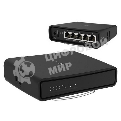 Маршрутизатор 10/100/1000M 5PORT RBD52G-5HACD2HND-TC MIKROTIK