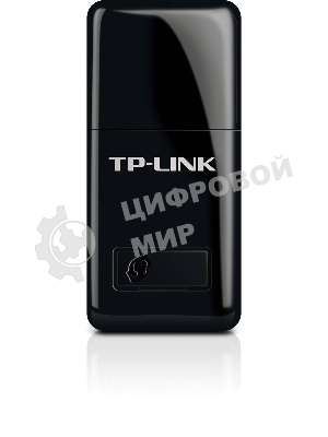 Сетевой адаптер TP-Link SOHO TL-WN823N Беспроводной USB мини адаптер 300 Мбит/с стандарта N c кнопкой QSS(Realtec)