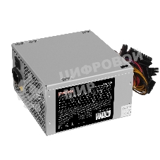 Блок питания ExeGate UN550 (EX282069RUS), ATX550Вт, 120мм, серебряный