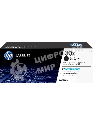 Картридж лазерный HP 30X черный для LJ Pro M203/M227 (3500 стр.)