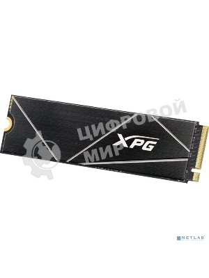 Накопитель SSD ADATA XPG BLADE S70, 1Tb, PCIe 4.0 x4, M.2 2280, NVMe, R/W 7400/5500, с радиатором